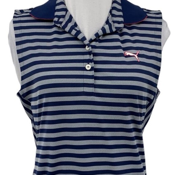 Puma women’s Golf sleeveless polo - Picture 2 of 6